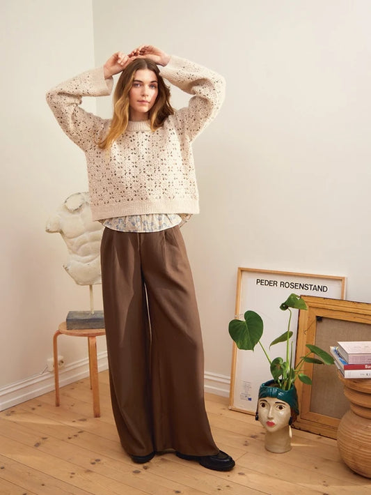 Sandnes garn - Fleur sweater, oppskrift