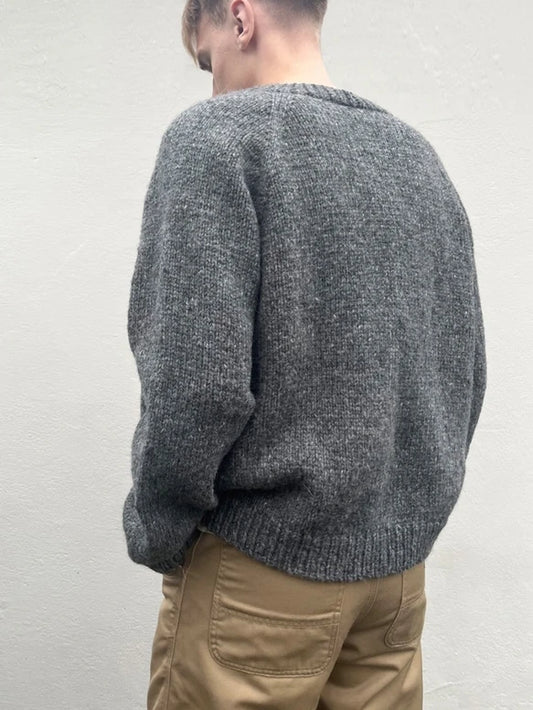 Sandnes garn - Foundationen cardigan man, oppskrift