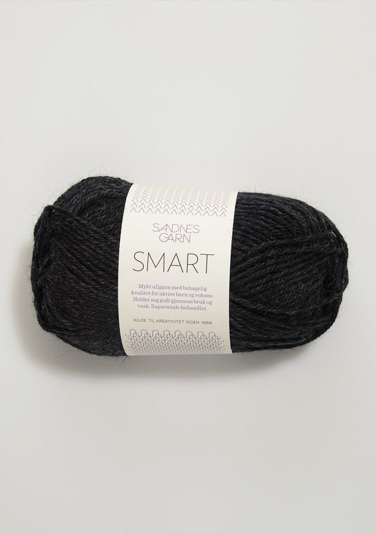 Sandnes garn - Marius herregenser - garnpakke, koksmelert, smart