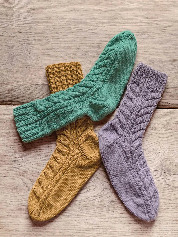 Sandnesgarn - Vårsokker, oppskrift