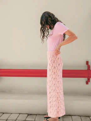 Sandnes garn - Summer skirt (langt), oppskrift