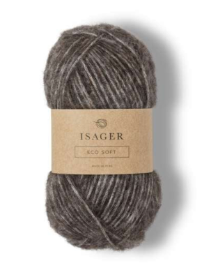 Isager Soft E4s gråbrun