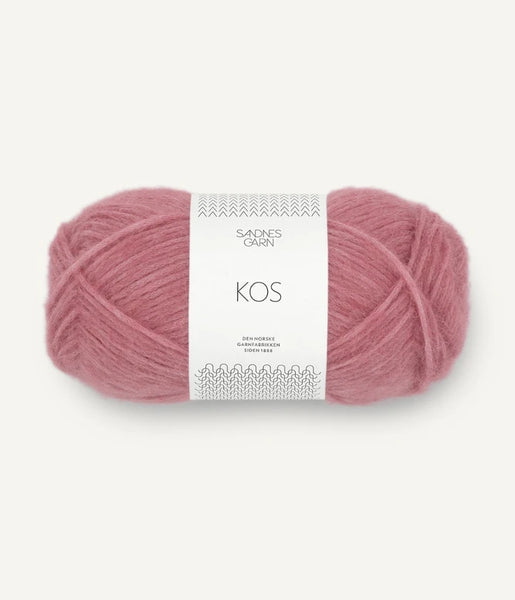 Sandnes garn, Kos farge 4333 villrose