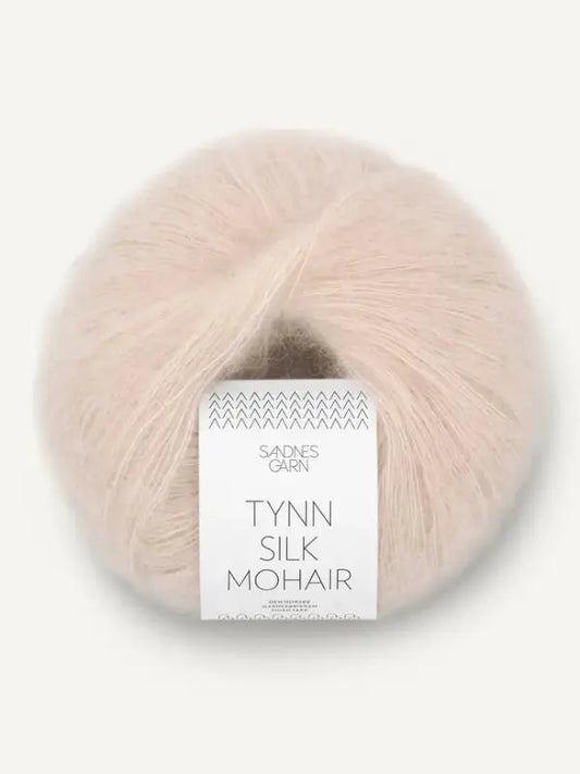 Sandnes garn Tynn silk mohair, farge 1015 kitt