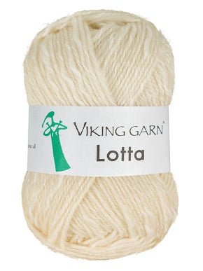 Viking garn, Lotta naturhvit 202