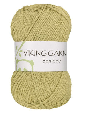 Bamboo 631 lys grønn, viking garn