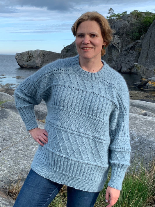 Ingrid Sweater - oppskrift PetiteKnit
