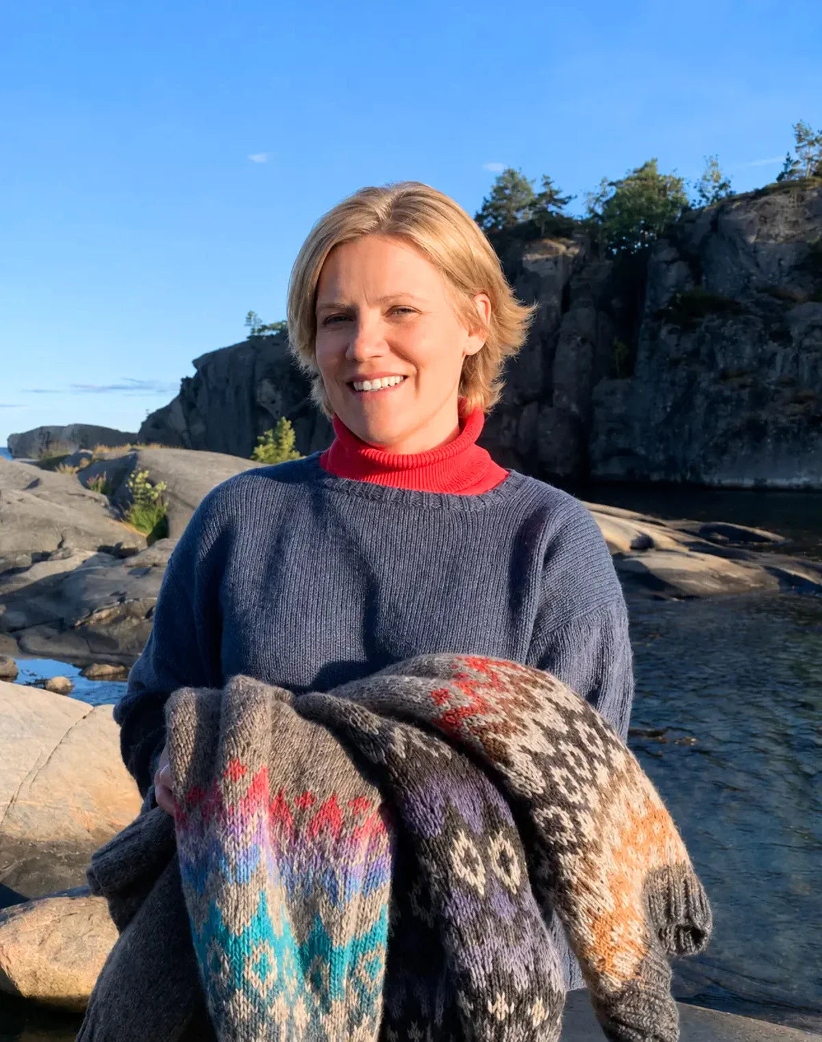 strikkepakker med oppskrift og garn