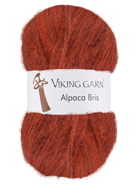 Alpaca Bris farge brent oransje 351
