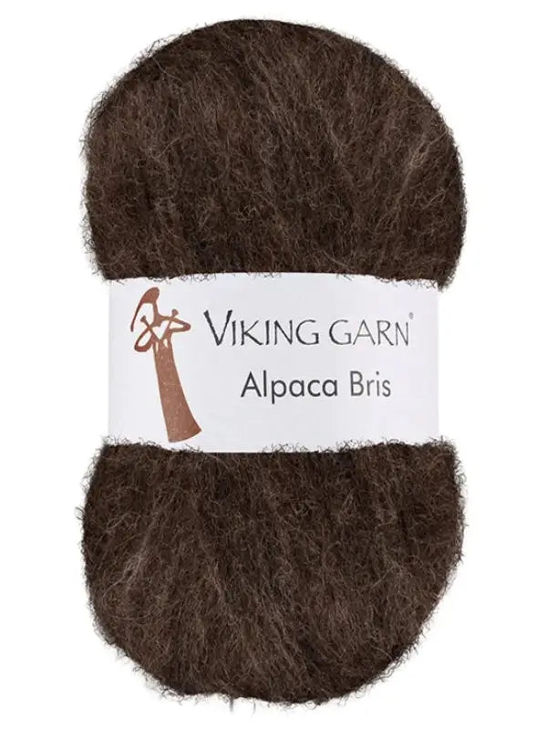 Alpaca Bris farge brun 308