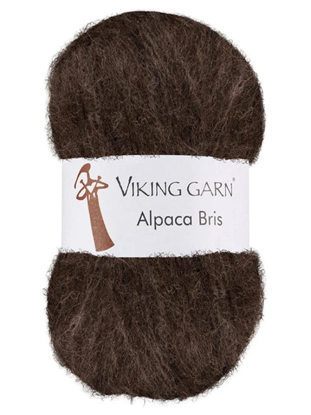 Alpaca Bris farge brun 308