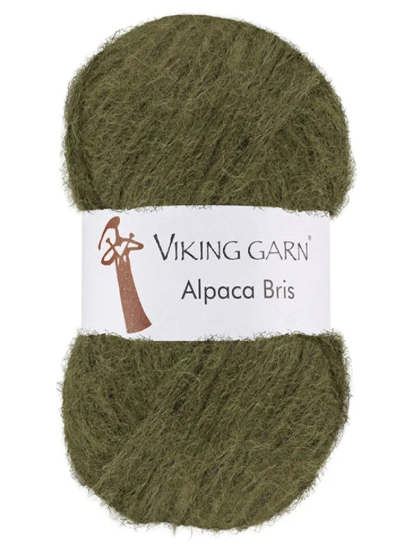 Alpaca Bris farge grønn 335
