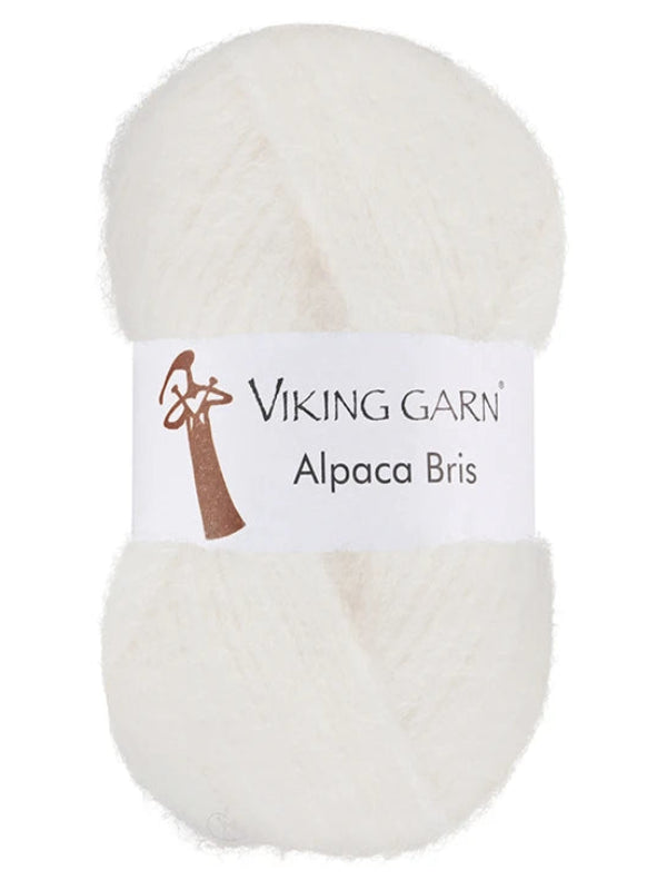 Alpaca Bris farge hvit 300
