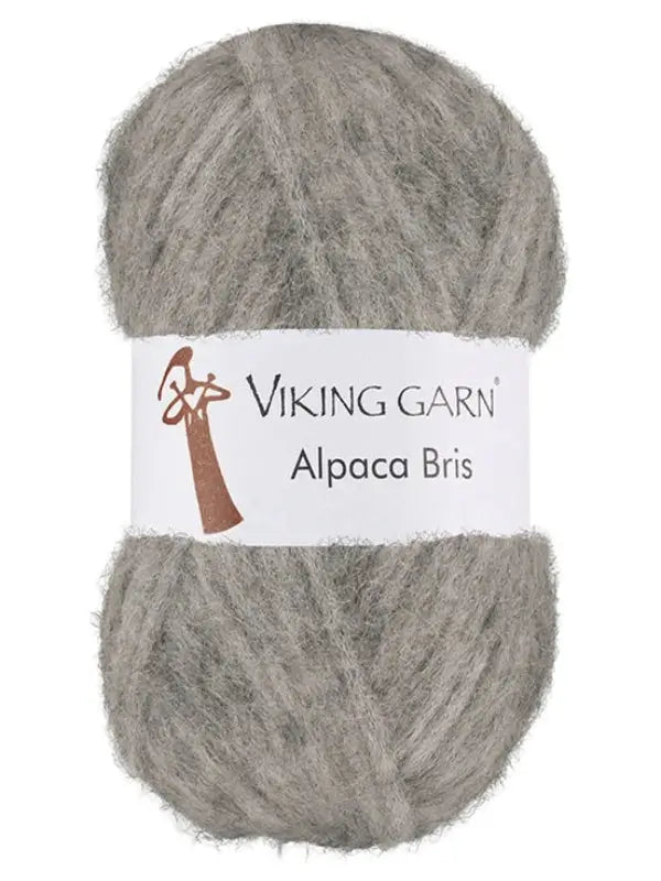 Alpaca Bris farge lys grå 313