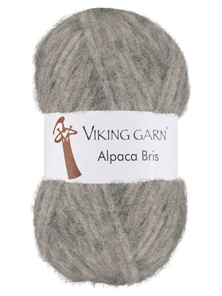 Alpaca Bris farge lys grå 313