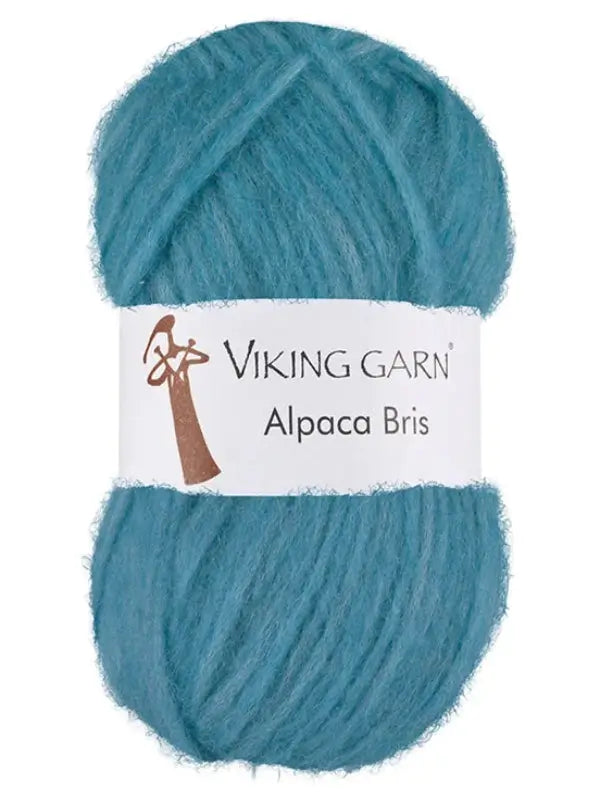 Alpaca Bris farge lys turkis 328