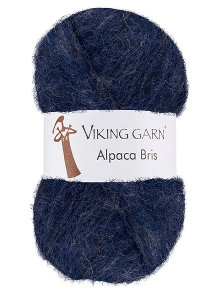 Alpaca Bris farge  mørk blå 324