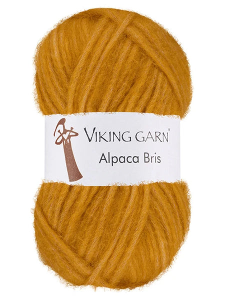 Alpaca Bris farge okergul 345