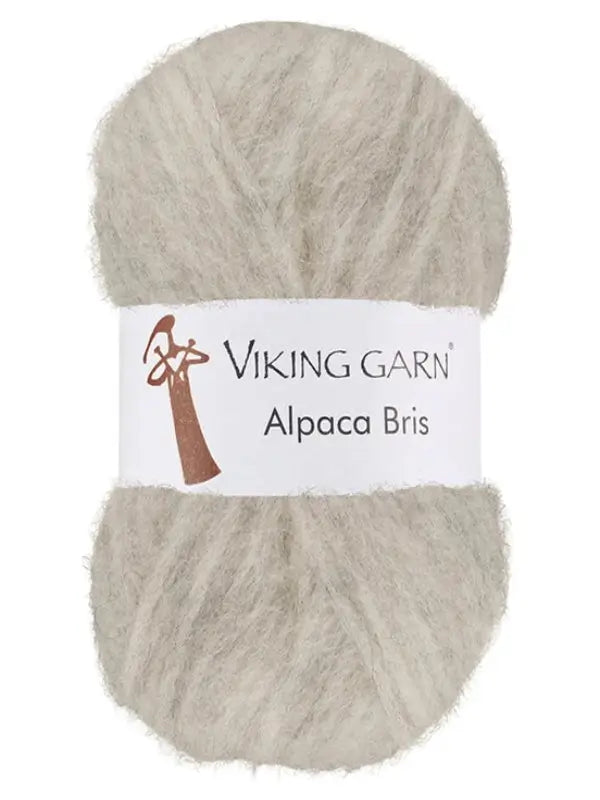 Alpaca Bris farge perlegrå 312