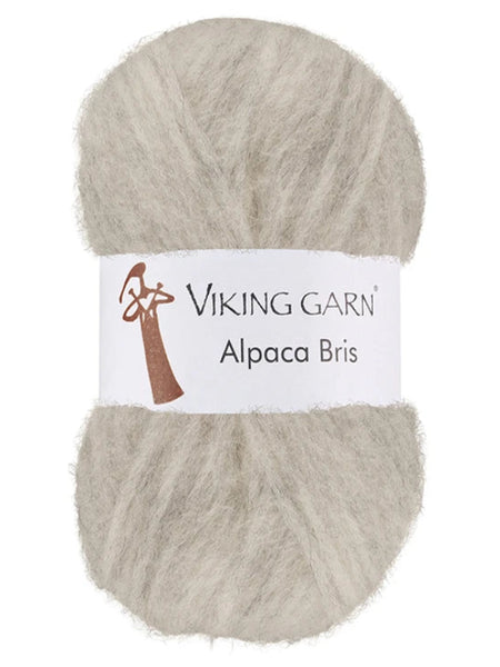 Alpaca Bris farge perlegrå 312