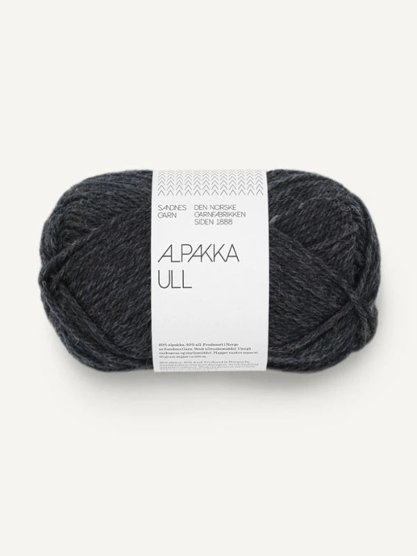 
Alpakka Ull Charcoal Melange 1088