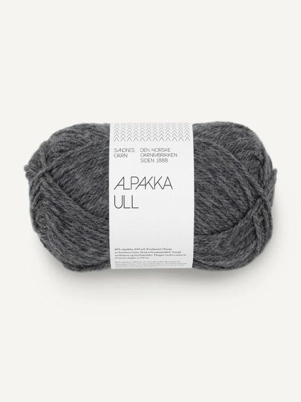 
Alpakka Ull Dark Grey Melange 1053