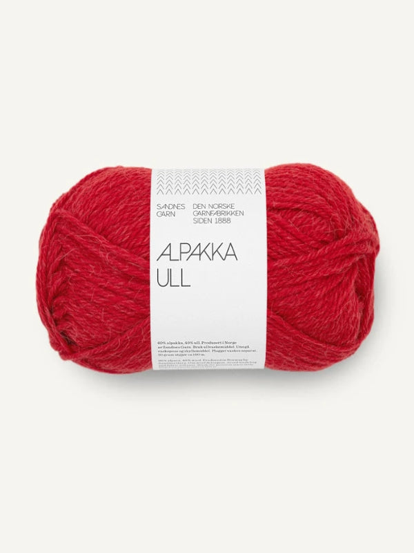 
Alpakka Ull Equestrian Red 4227