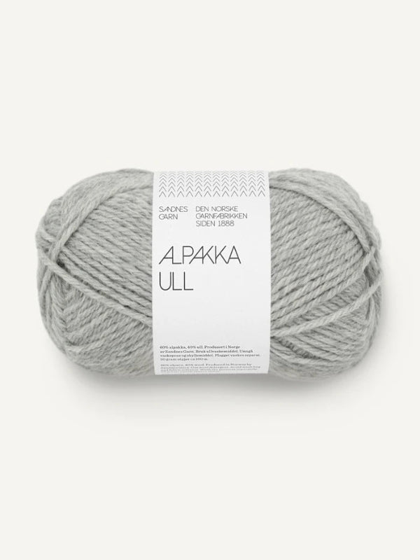Alpakka Ull Grey Melange 1042