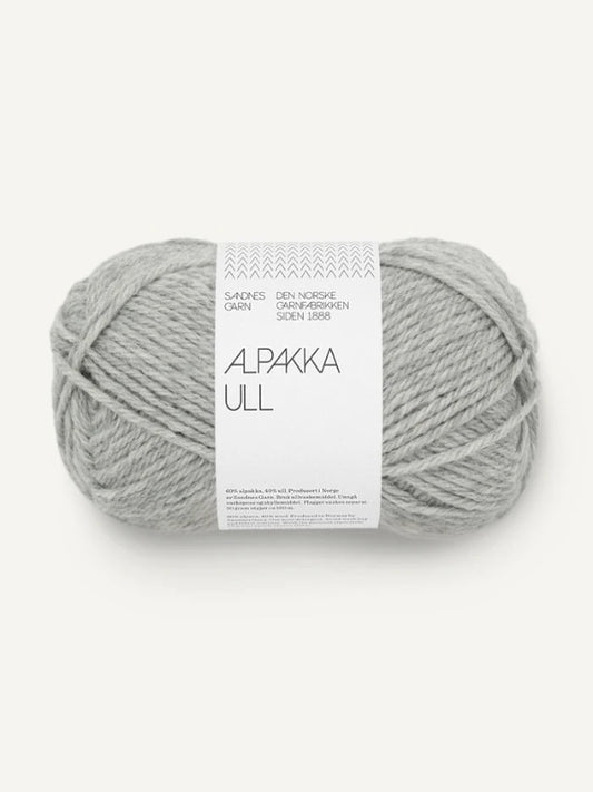 Alpakka Ull Grey Melange 1042