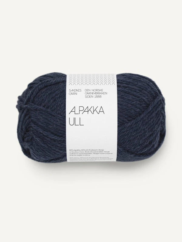 
Alpakka Ull Midnight Blue 6081