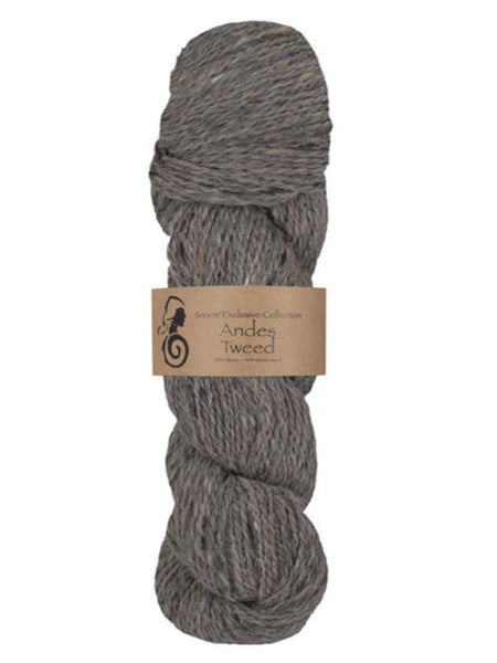 Andes tweed, farge grå 215, viking garn