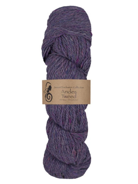 Andes tweed, farge lilla 269, viking garn