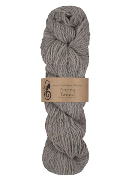 Andes tweed, farge lys grå 213, viking garn