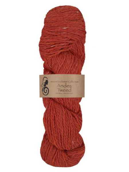 Andes tweed, farge oransje 251, viking garn
