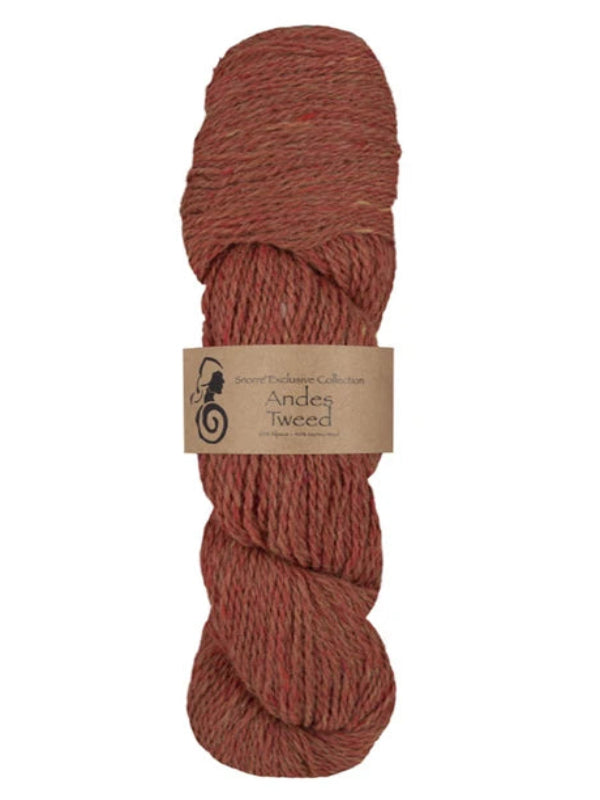Andes tweed, farge rust 253, viking garn
