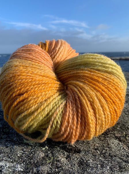 Flerfarget merinoull 7/2