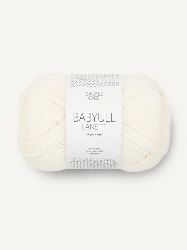 Babyull Lanett, farge natur 1012