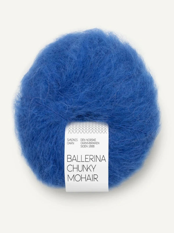 Ballerina Chunky Mohair Dazzling Blue 5845