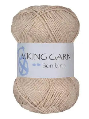 Viking garn, Bambino farge 4607, beige