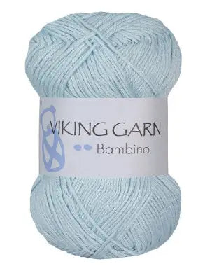 Viking garn, Bambino farge 420, lys blå