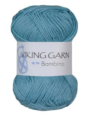 Viking garn, Bambino farge 423, blå