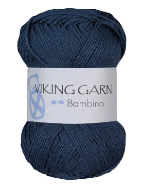 Viking garn, Bambino 427, mørk blå