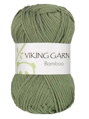 Bamboo 634 grønn, viking garn