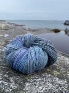 flerfaret merino ull, hespe på Stangnes
