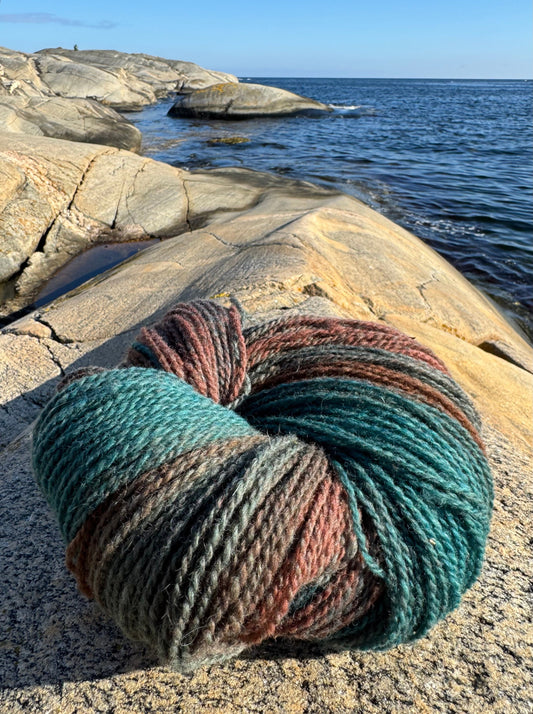 Flerfarget merinoull