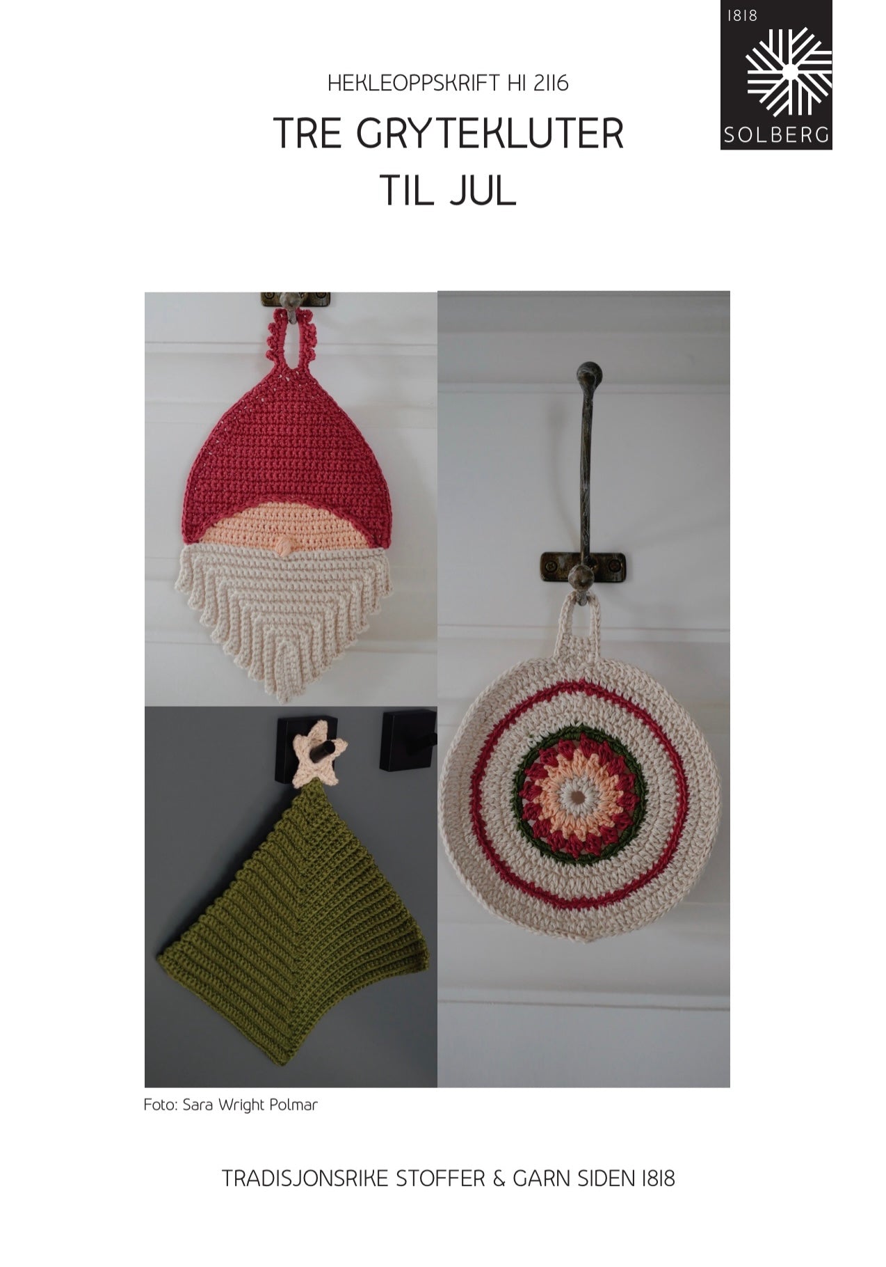 Solberg spinderi - Tre grytekluter til Jul, oppskrift PDF