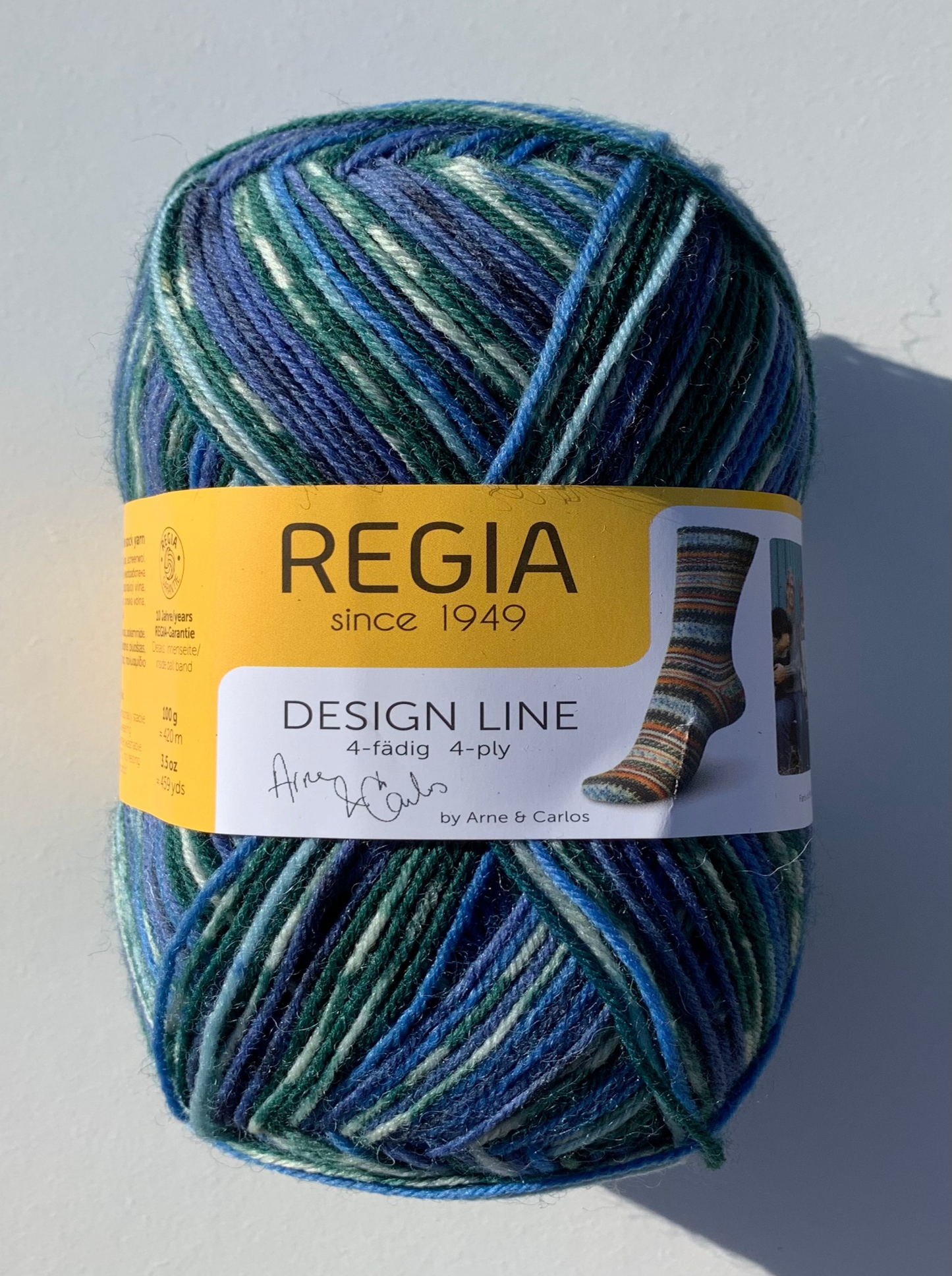 Regia - Sokkegarn, 4-tråds