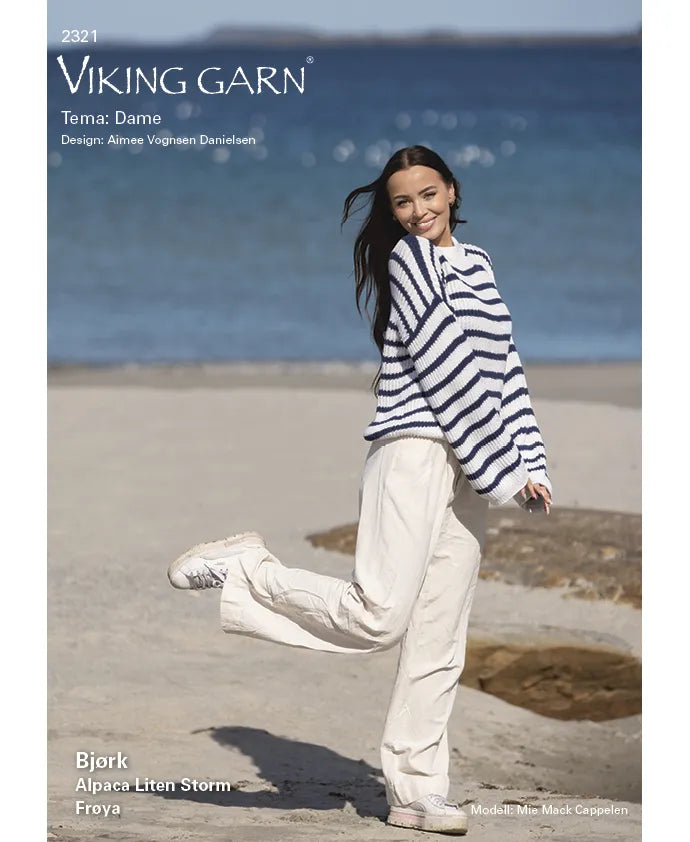 Viking garn - hefte 2321 Tema: Dame