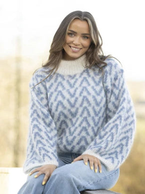 Viking garn - Agnete genser, garnpakke