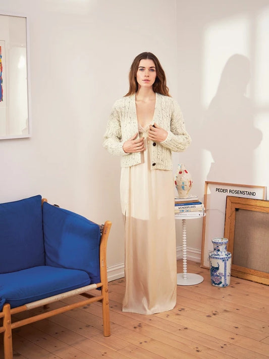 Sandnes garn - River cardigan, oppskrift